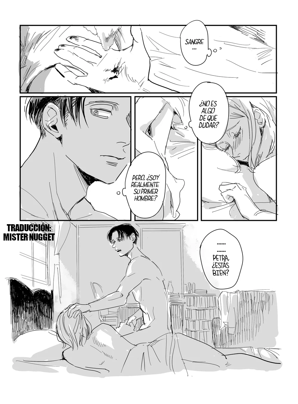 Portada del cómic Actividades Extracurriculares - Rivetra Doujinshi -, con ilustración principal y título destacado. - Página 25