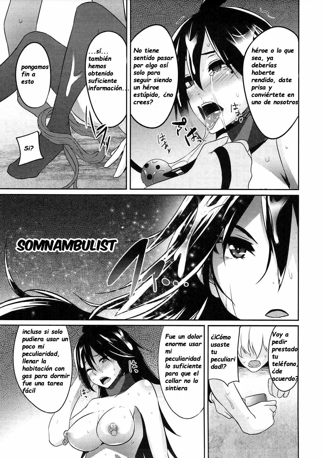 Portada del cómic DEEP NIGHT HERO, con su título destacado y diseño visual principal. - Página 6