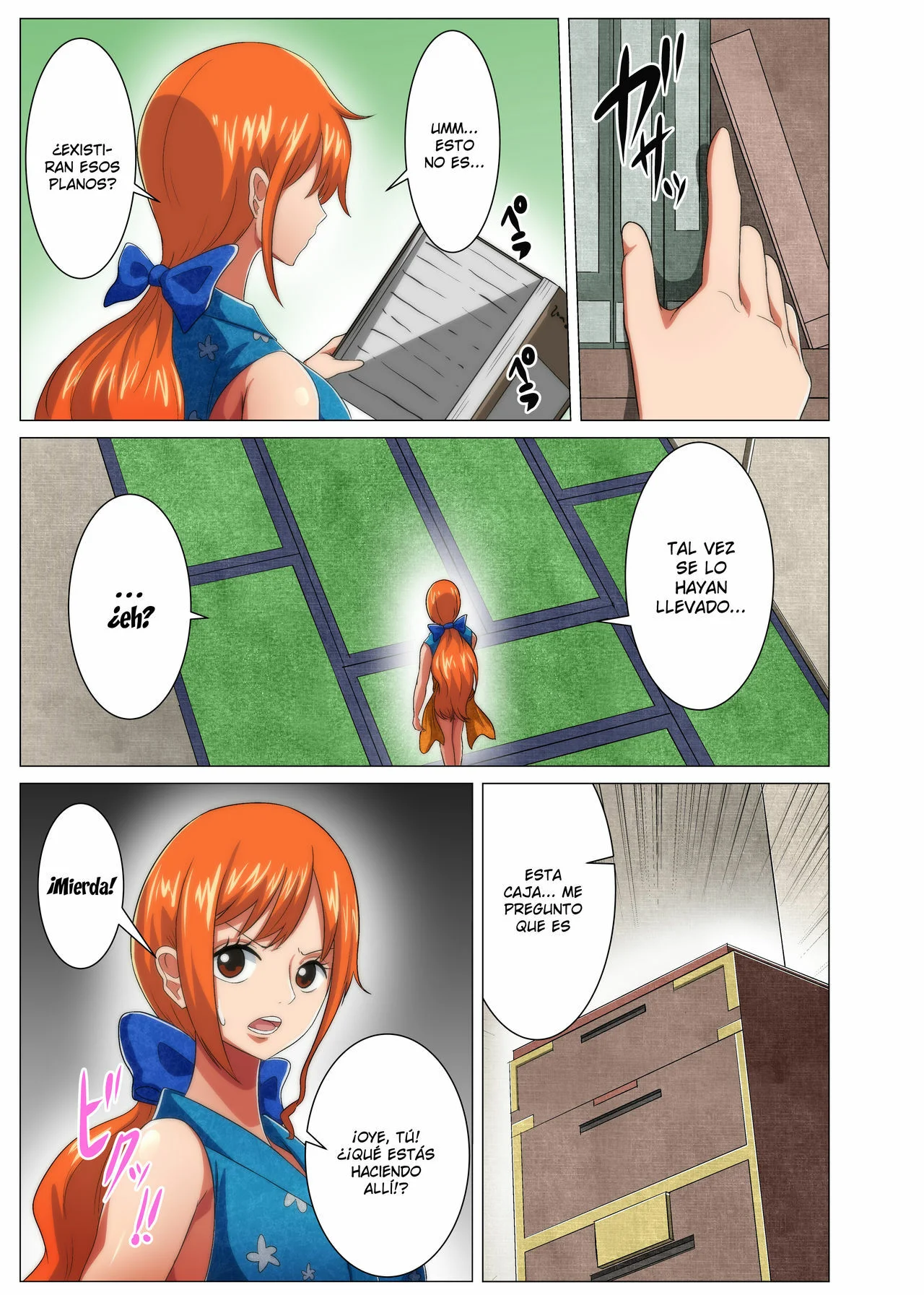 Portada del cómic Onna Ninja no Dokidoki Hatsu Ninmu, con una ninja femenina en su primera misión. - Página 21