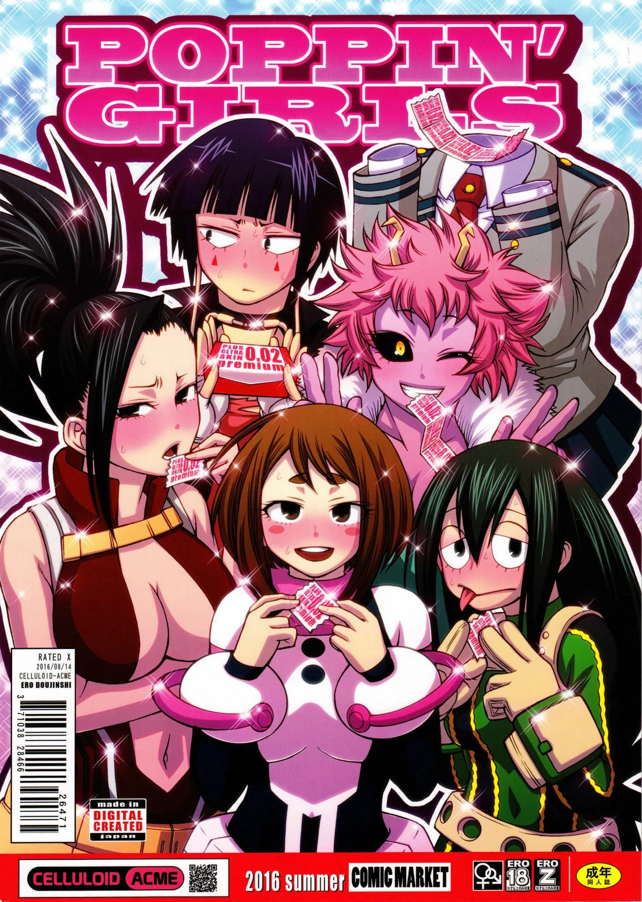 Portada del cómic POPPIN' GIRLS, con ilustración a color y diseño llamativo. - Página 26