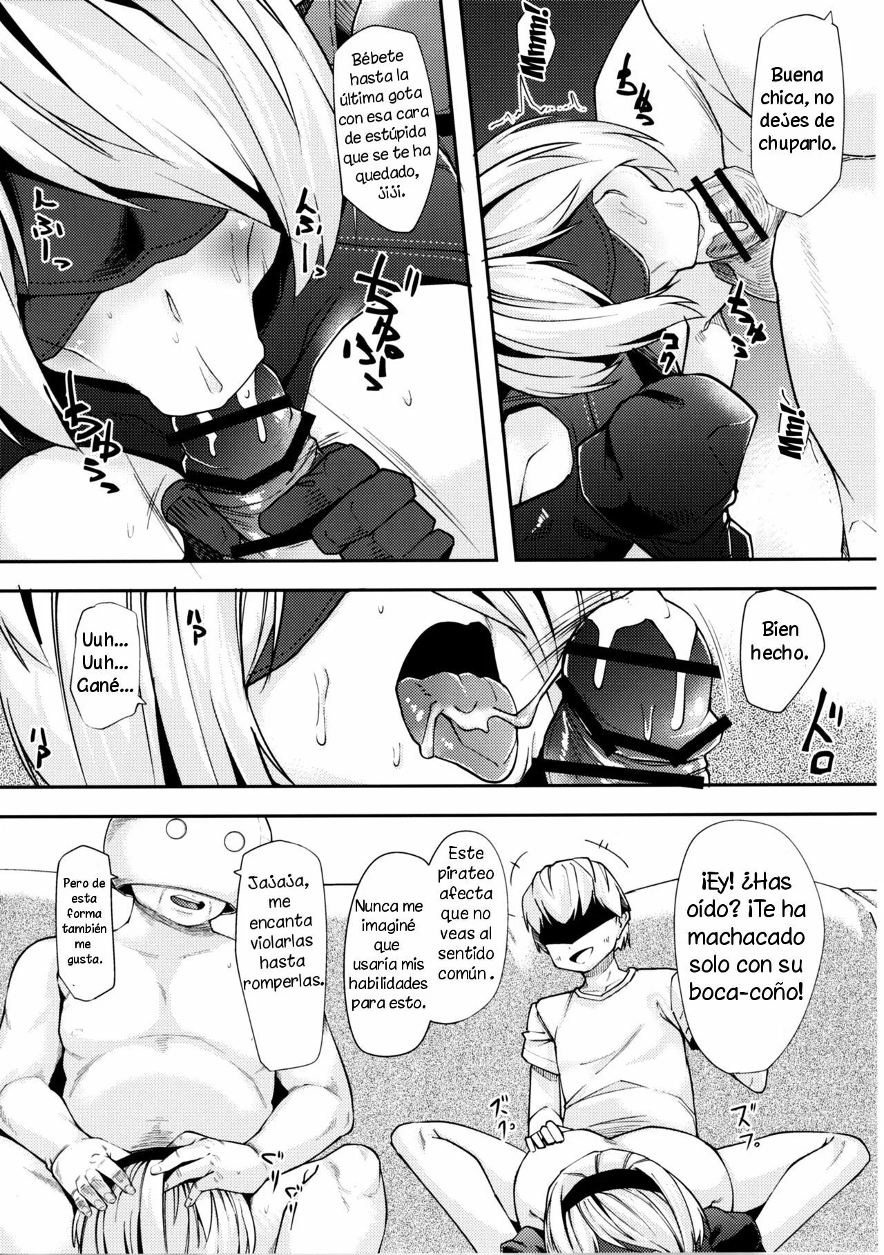 Portada del cómic 2B to be Saimin Benki, con su título y arte principal. - Página 18