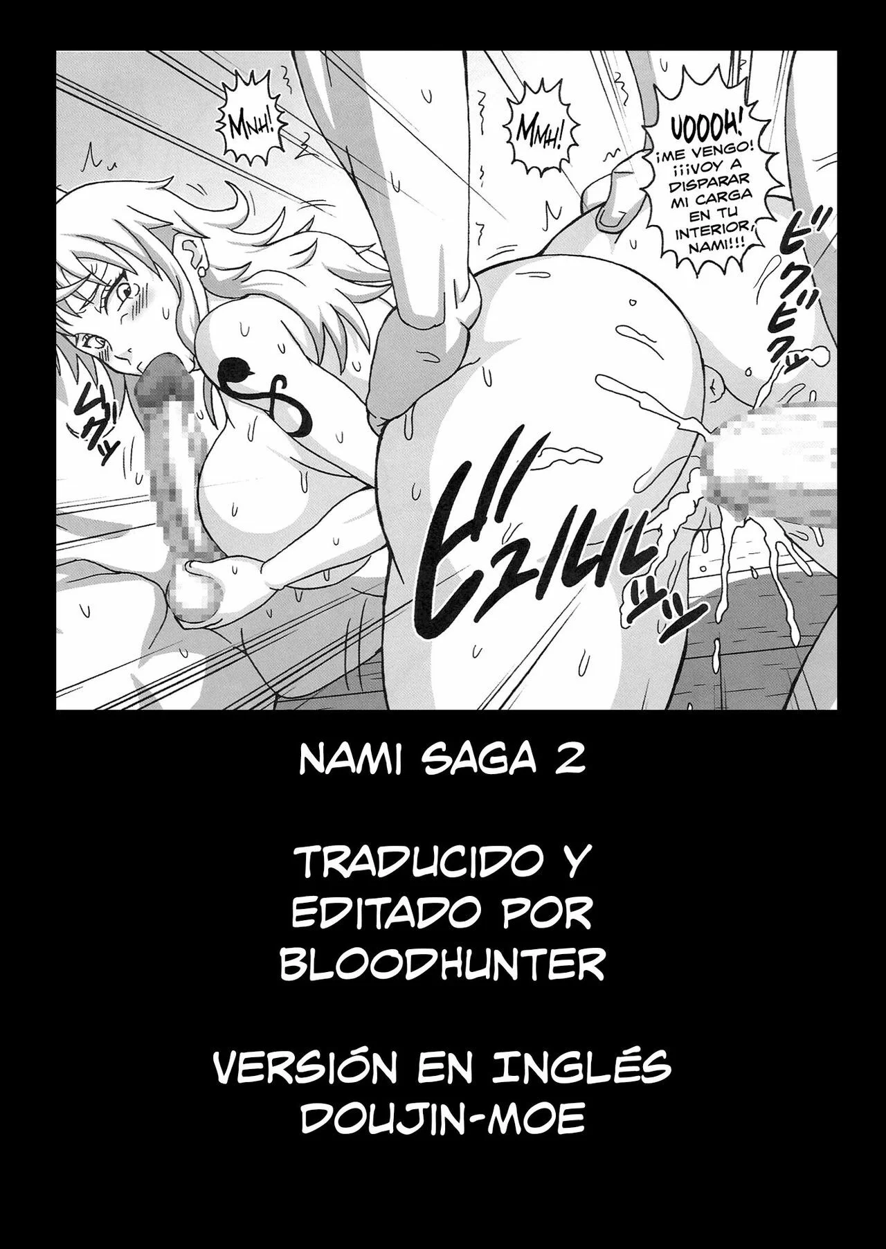 Portada del cómic Nami SAGA 2, con su título y arte principal. - Página 2
