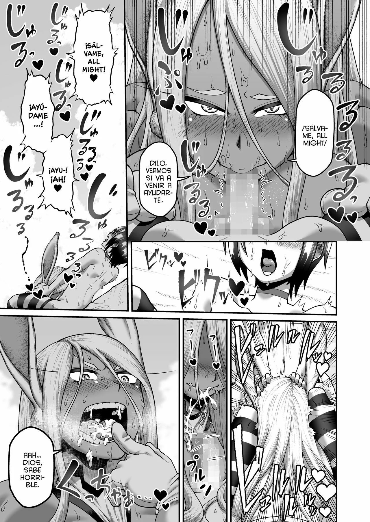 Portada del cómic Mirko Onee-san to Manatsu no Hatsujouki, edición en español. - Página 33