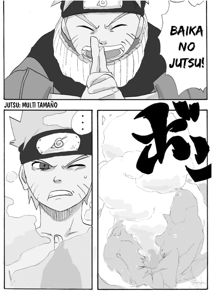 Portada del cómic Shrink Jutsu, sin personajes ni etiquetas definidas. - Página 7