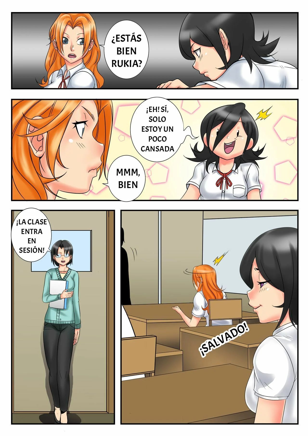 Portada del cómic BLEACH: A WHAT IF STORY, con ilustración principal y título destacado. - Página 27