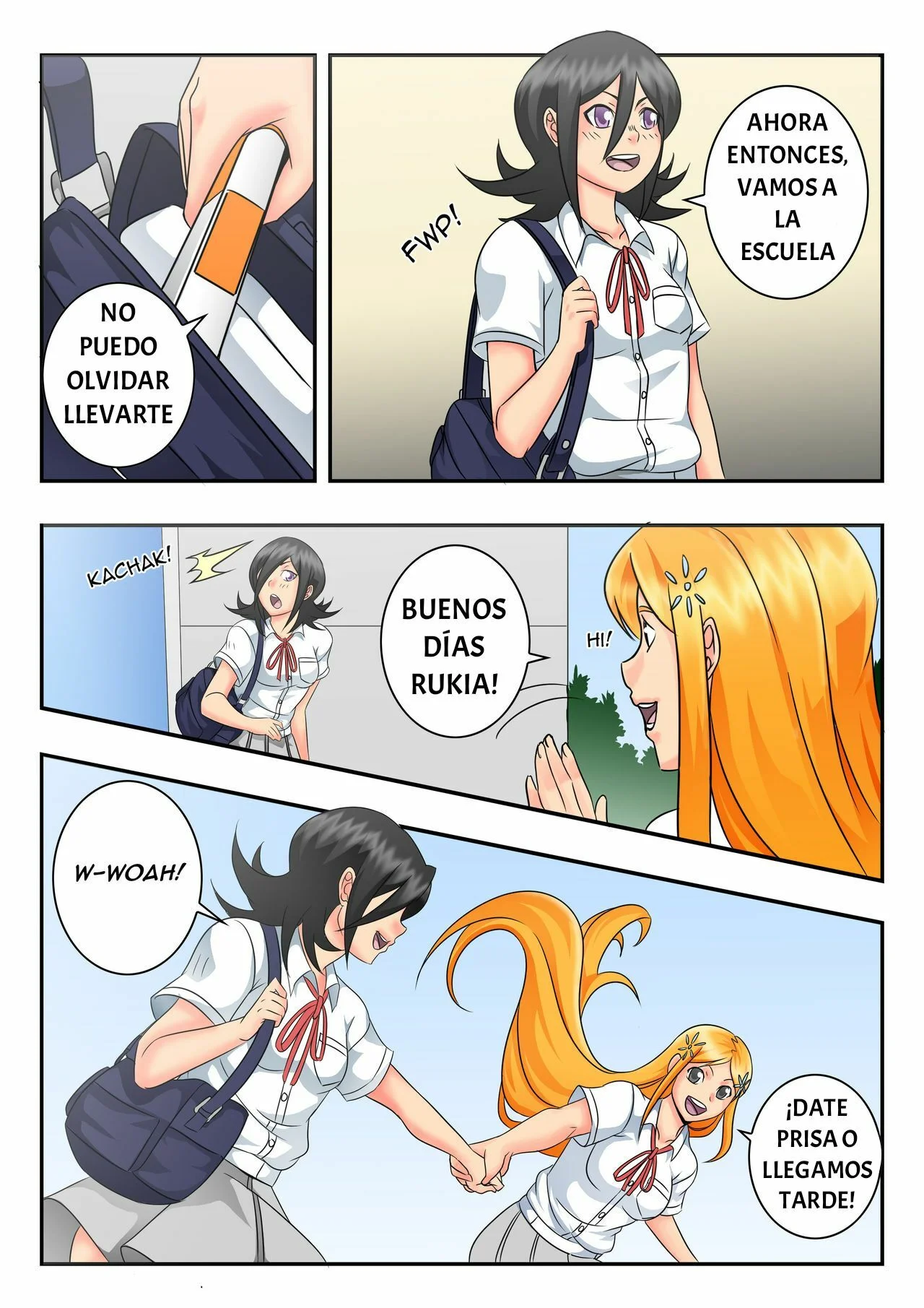 Portada del cómic BLEACH: A WHAT IF STORY, con ilustración principal y título destacado. - Página 29