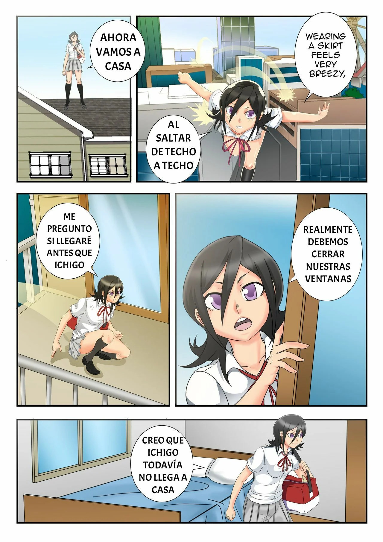 Portada del cómic Bleach: A What If Story, con su título y arte principal. - Página 5