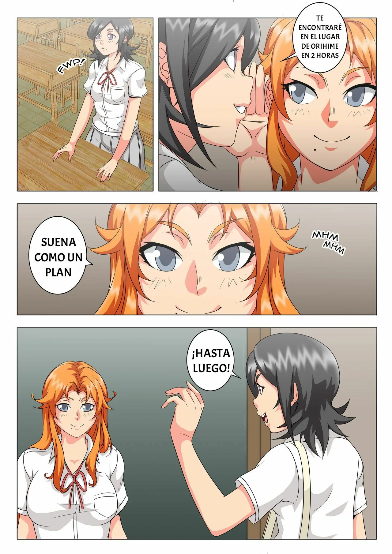 Portada del cómic BLEACH: A WHAT IF STORY, con ilustración principal y título destacado. - Página 27