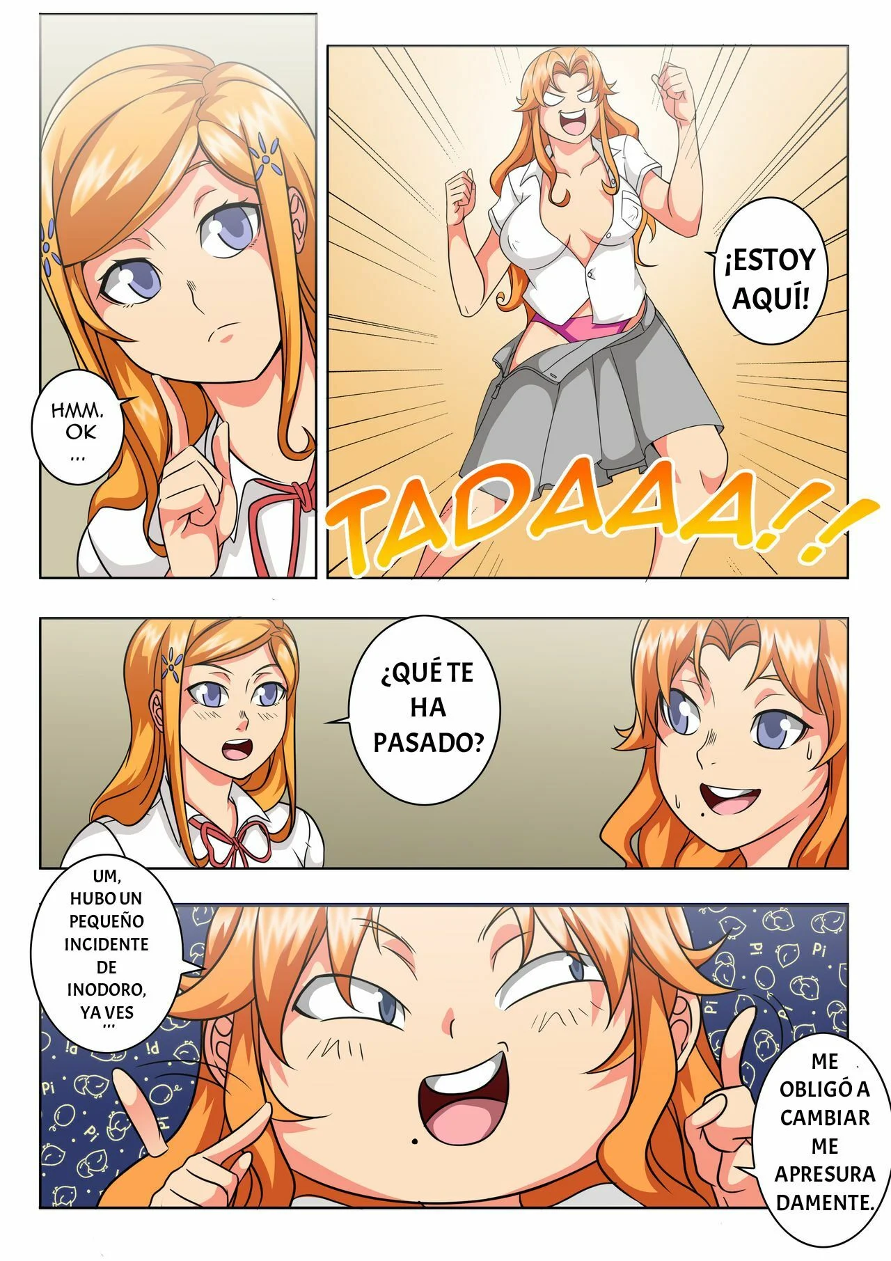 Portada del cómic BLEACH: A WHAT IF STORY, con ilustración principal y título destacado. - Página 29