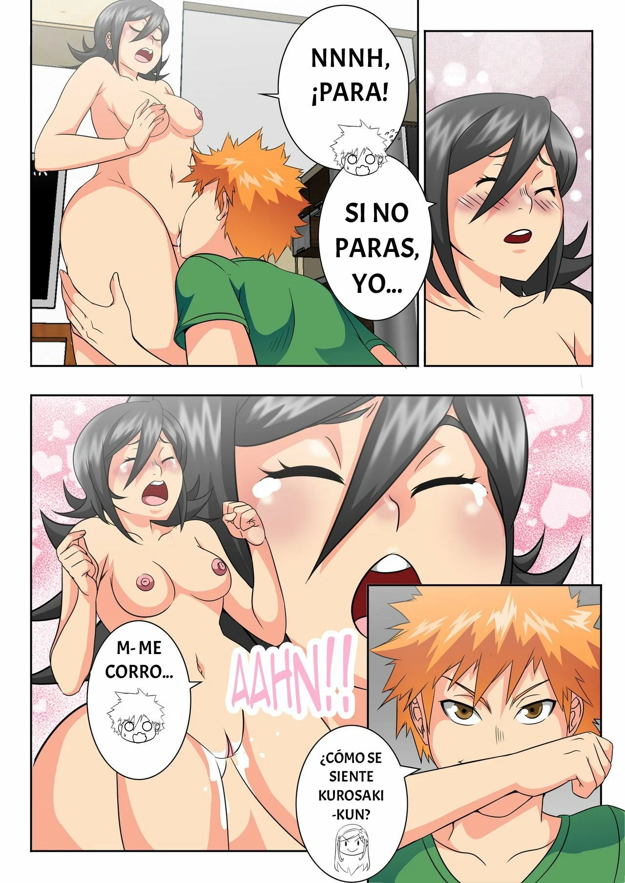 Portada del cómic BLEACH: A WHAT IF STORY, con ilustración principal y título destacado. - Página 4