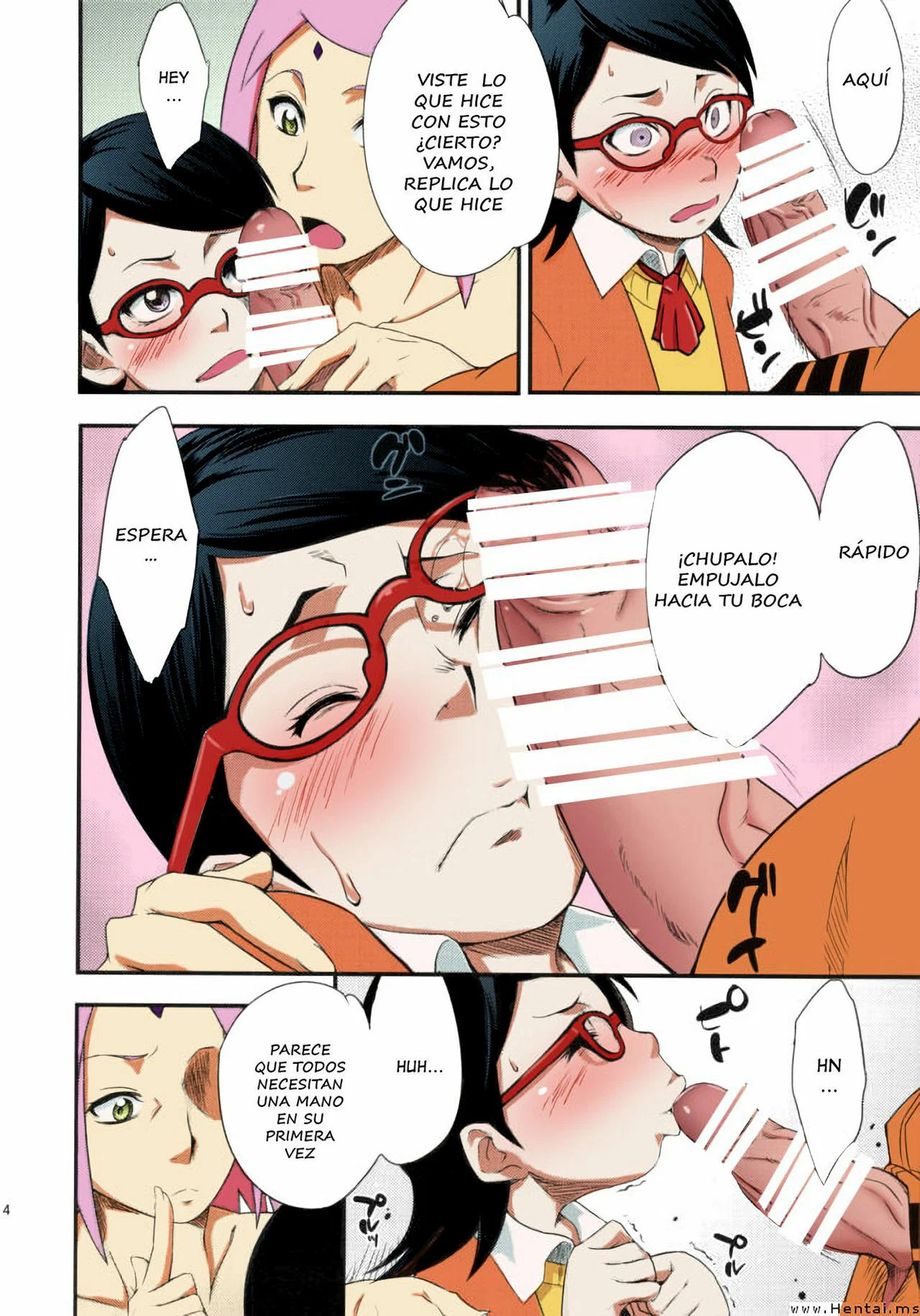 Portada del cómic Konoha Donburi, con ilustración a color y diseño de personajes. - Página 17