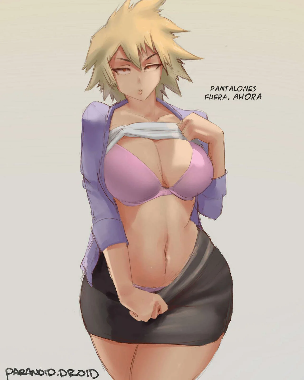 Portada del cómic My Hero ASSdemia - Lone MILF, ilustración de personaje femenino adulto. - Página 25