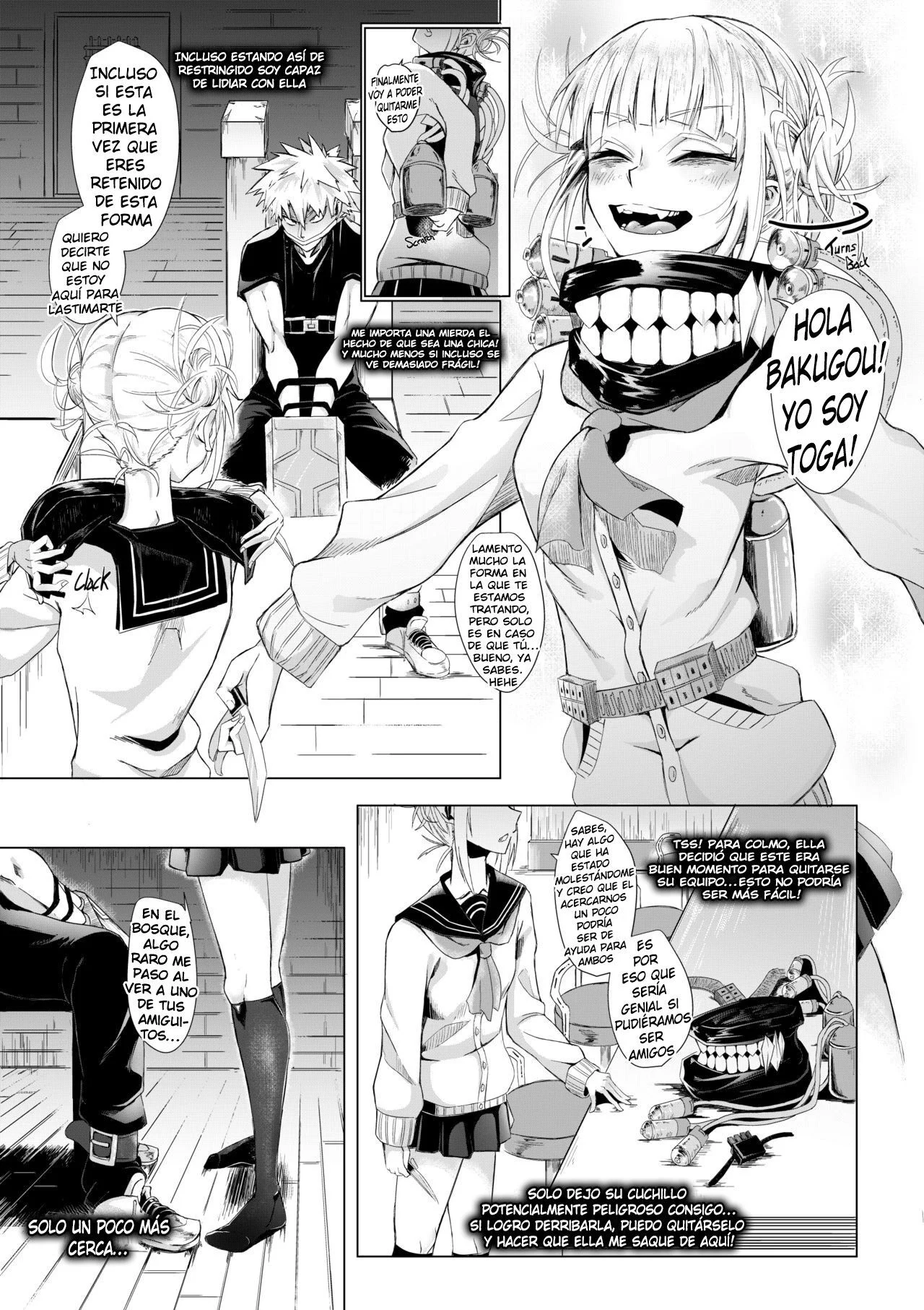 Portada del cómic Vamos a Tratar de NO Martarnos el uno al otro, si…? - Página 28
