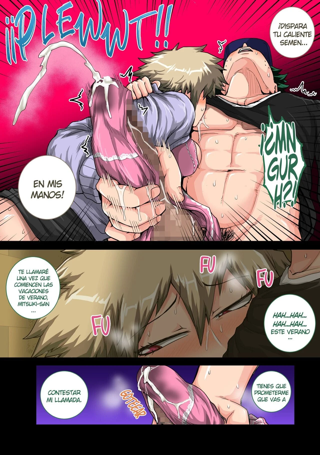 Portada del cómic Boku no Harem Academia Bakugou Mama to no Natsuyasumi "Chuunen". - Página 65