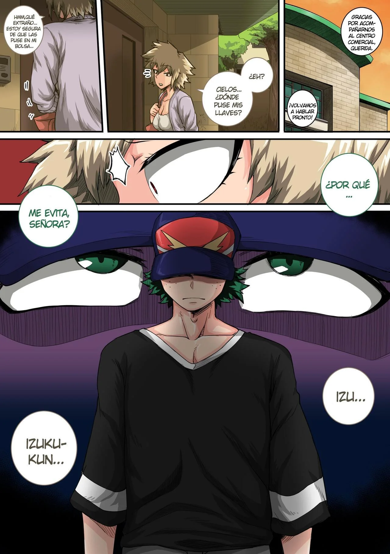 Portada del cómic Boku no Harem Academia Bakugou Mama to no Natsuyasumi "Chuunen". - Página 75