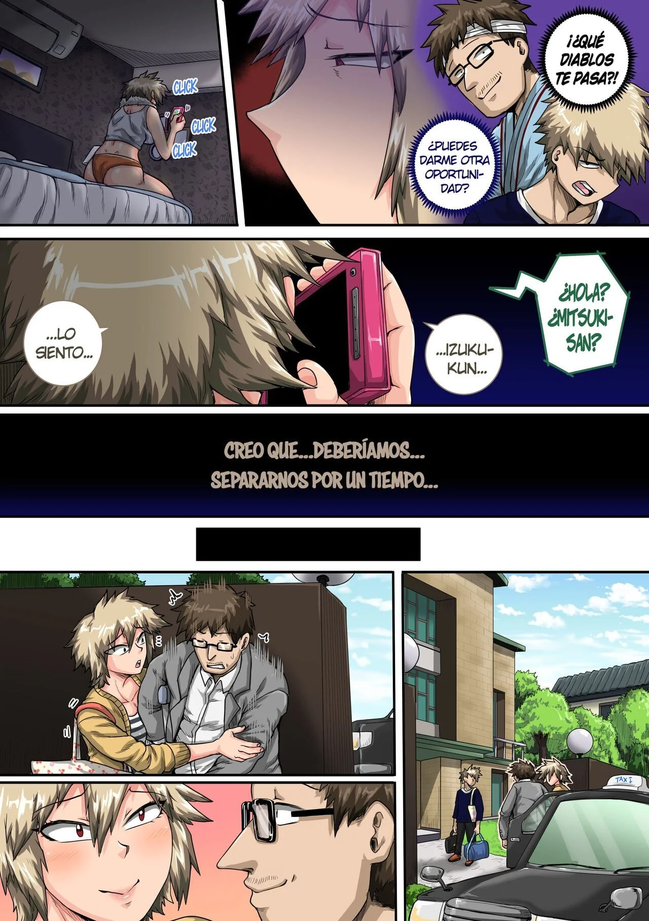Portada del cómic Boku no Harem Academia Bakugou Mama to no Natsuyasumi "Chuunen". - Página 79