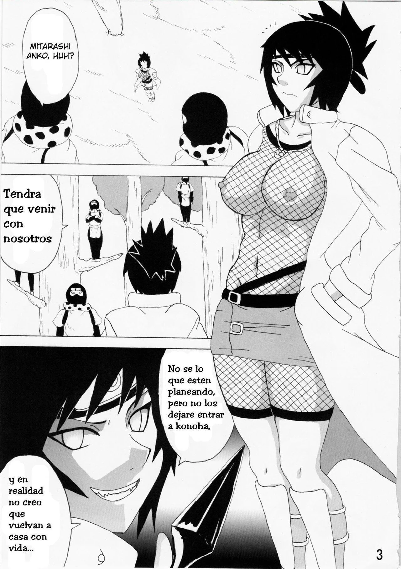 Portada del cómic Mitarashi Anko Hon, sin información adicional disponible. - Página 44