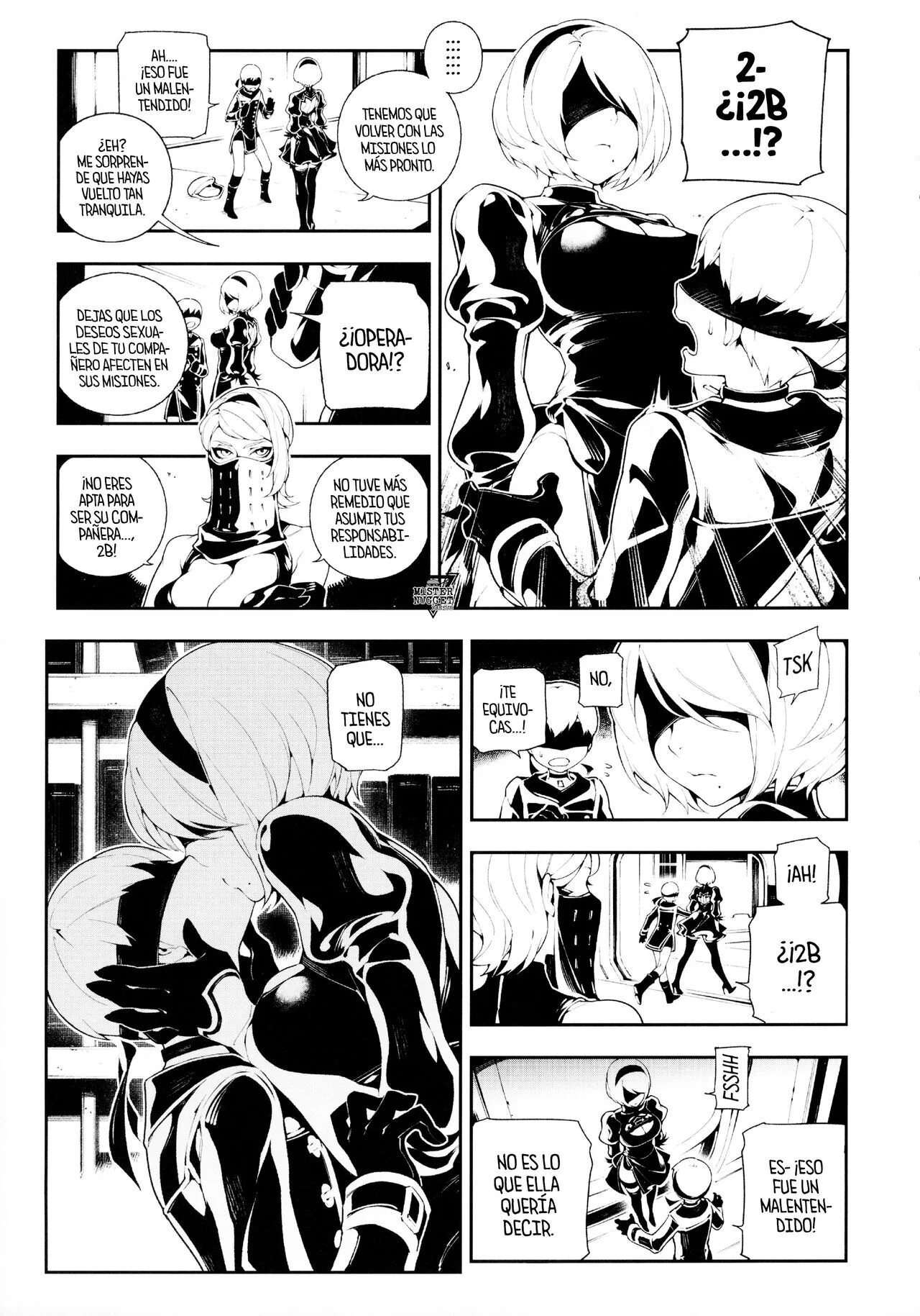 Portada del cómic NieR:2BR18, con su título y arte principal. - Página 13