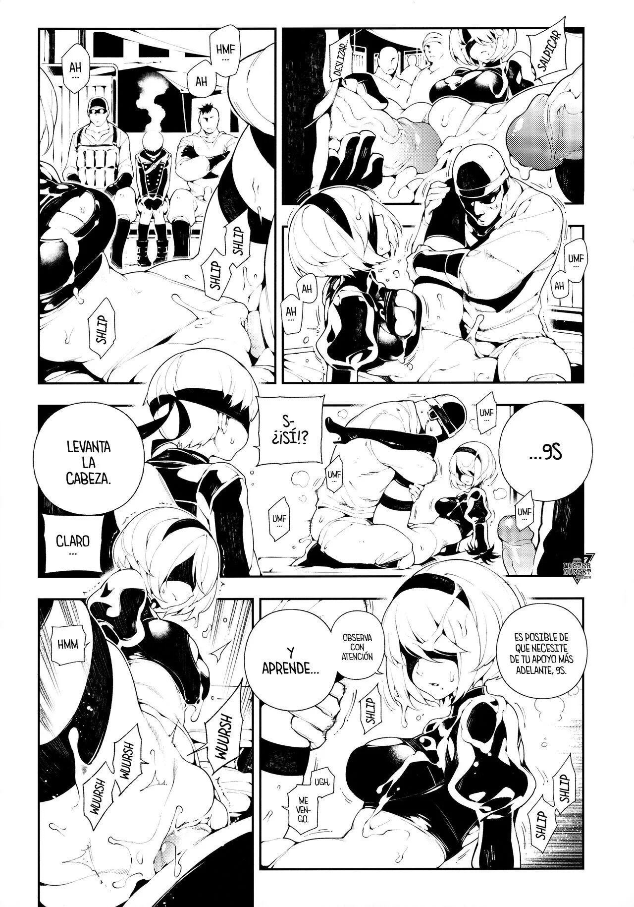 Portada del cómic NieR:2BR18, con su título y arte principal. - Página 21