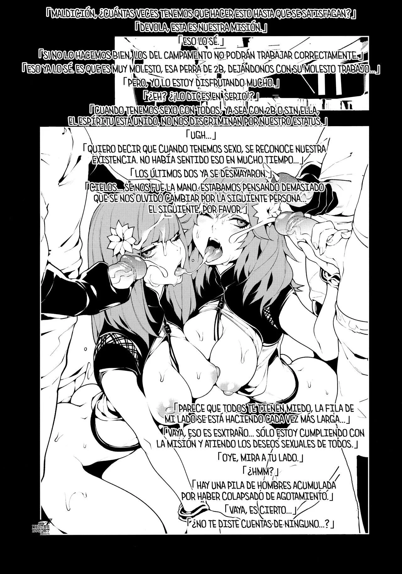 Portada del cómic NieR:2BR18, con su título y arte principal. - Página 3