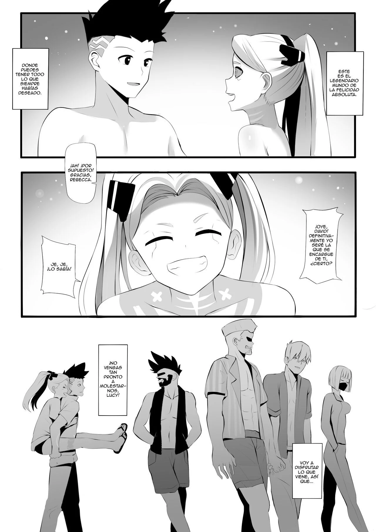 Portada del cómic Rebekka ga Kitai Suru Nichijou - La vida diaria que Rebecca espera. - Página 2