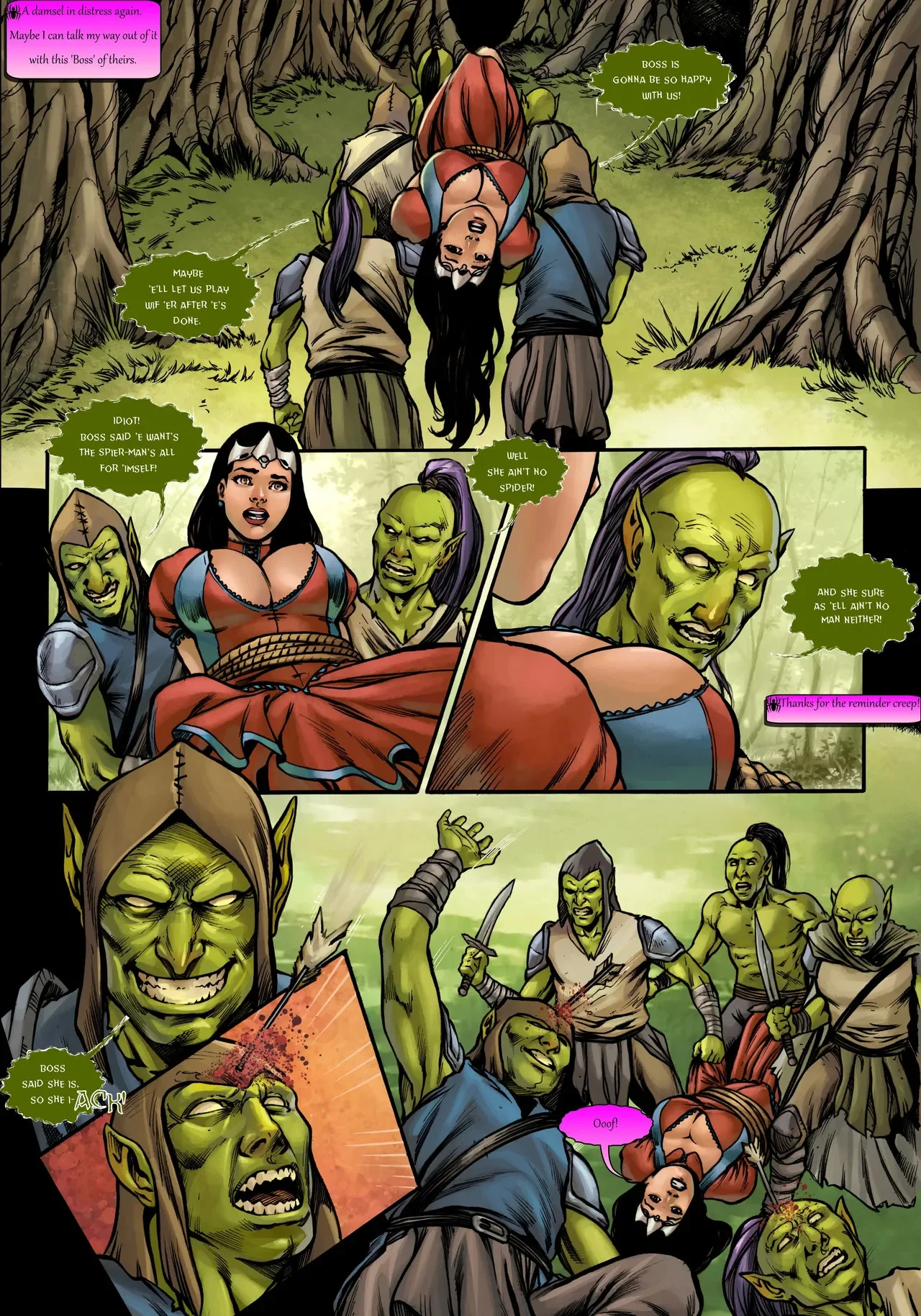 Portada del cómic Spider-Man: Fantasy Island by Sampleguy. - Página 6