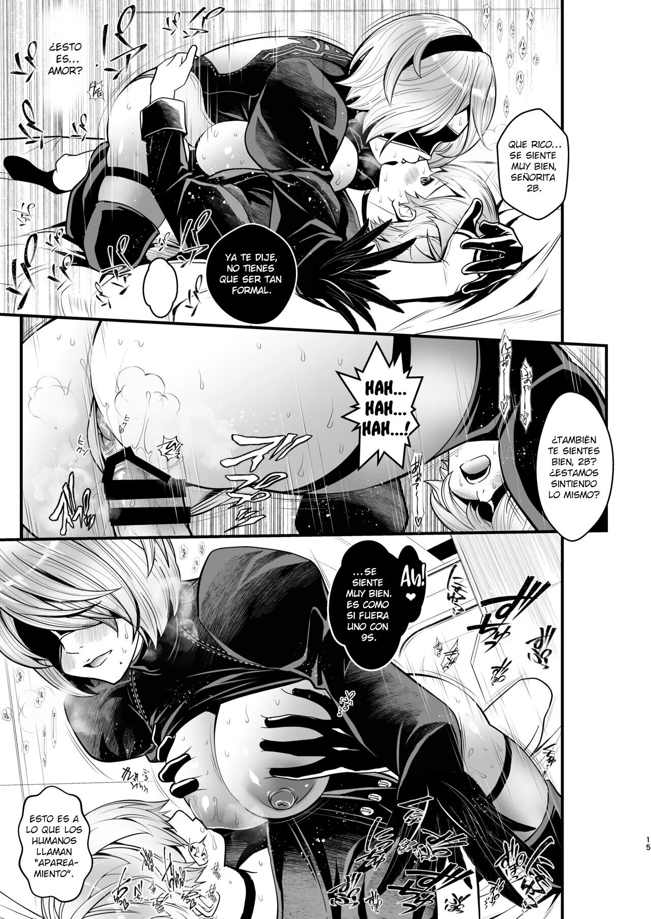Portada del cómic Onna Senshinokyuusoku, con su título y arte de portada. - Página 6