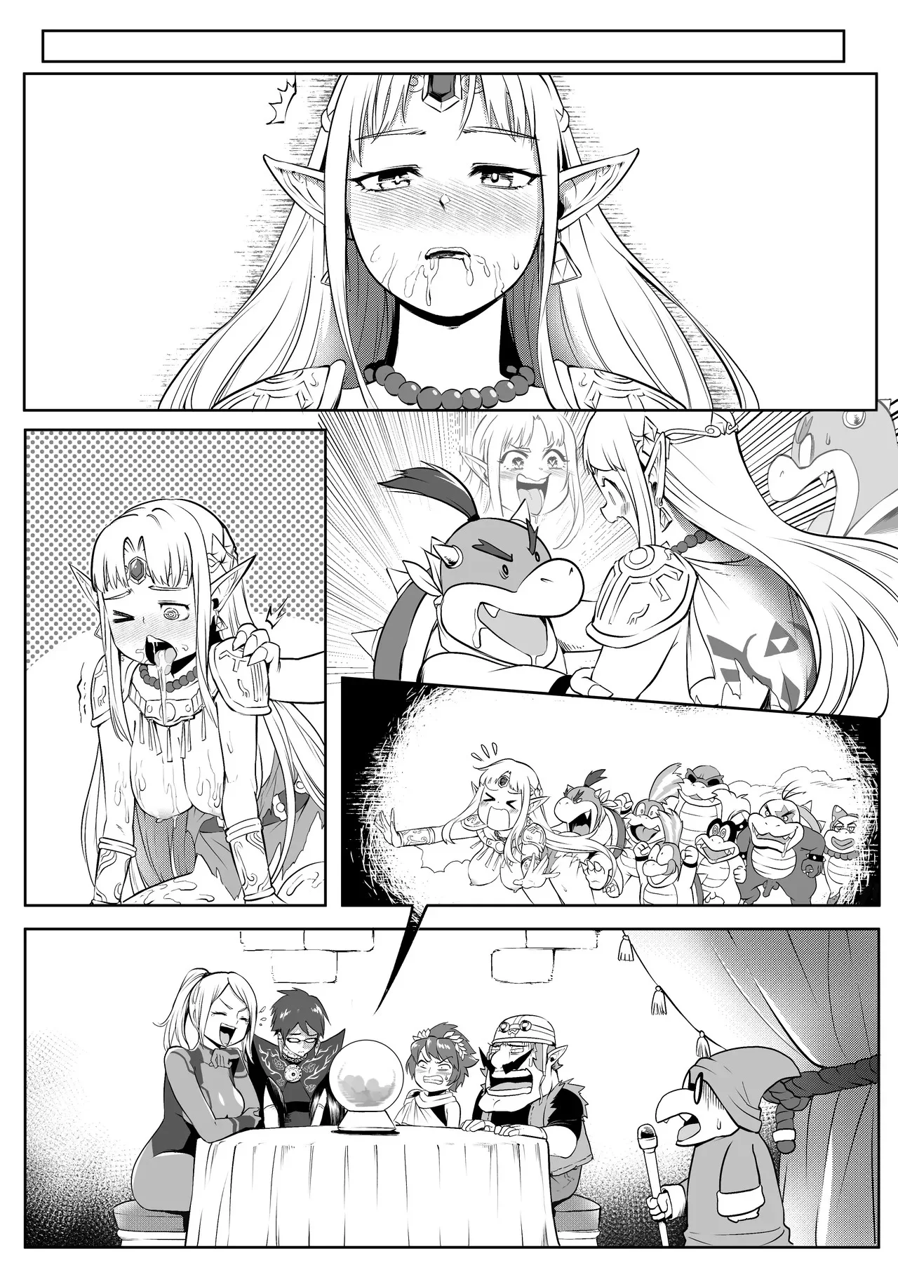 Portada del cómic sWitch Time! Part 1-4, mostrando su título y arte principal.