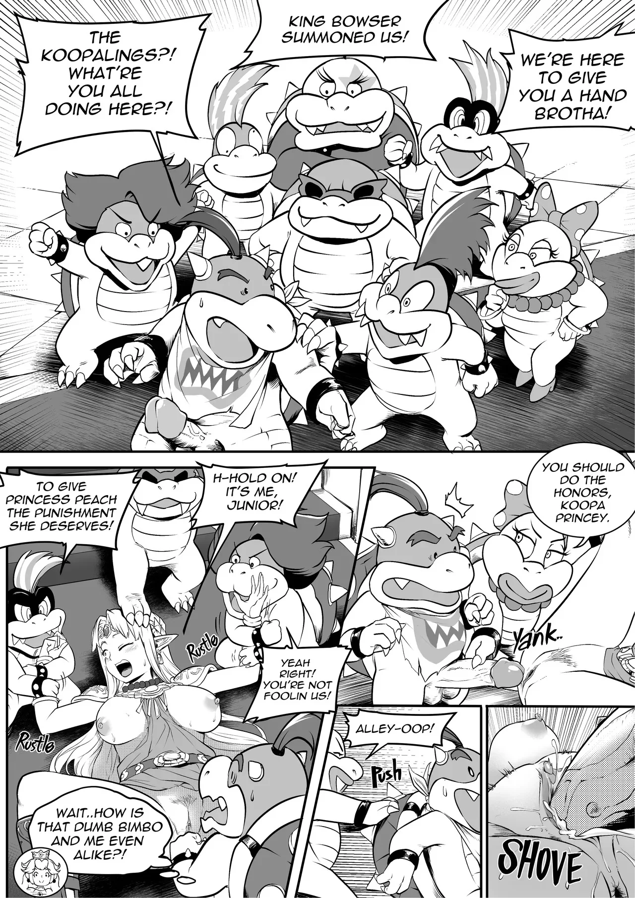 Portada del cómic sWitch Time! Part 1-4, mostrando su título y arte principal. - Página 103