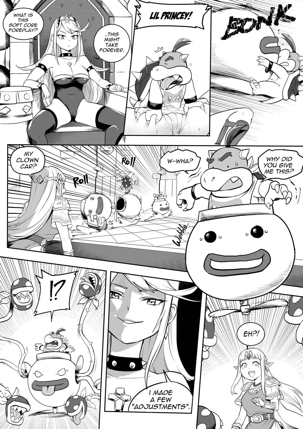 Portada del cómic sWitch Time! Part 1-4, mostrando su título y arte principal. - Página 109