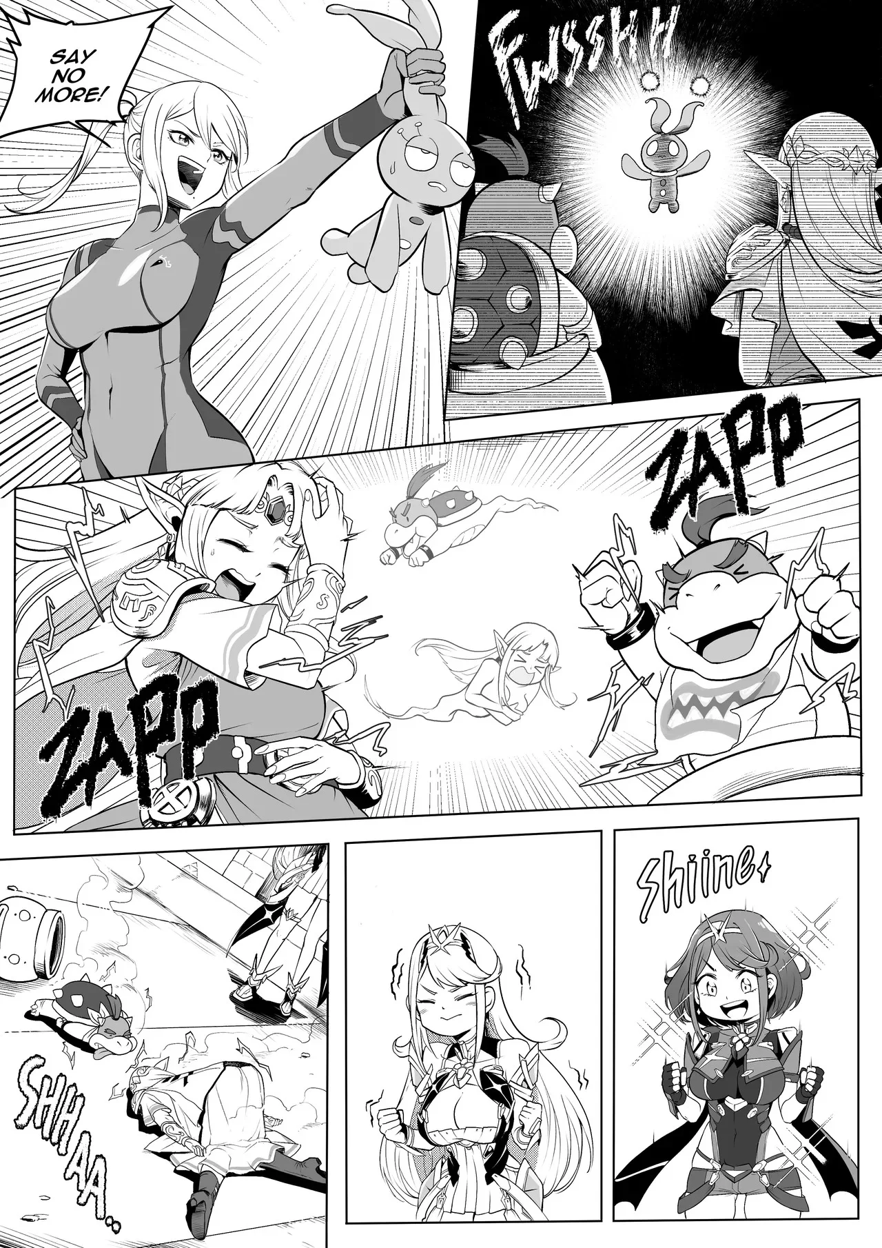 Portada del cómic sWitch Time! Part 1-4, mostrando su título y arte principal. - Página 115