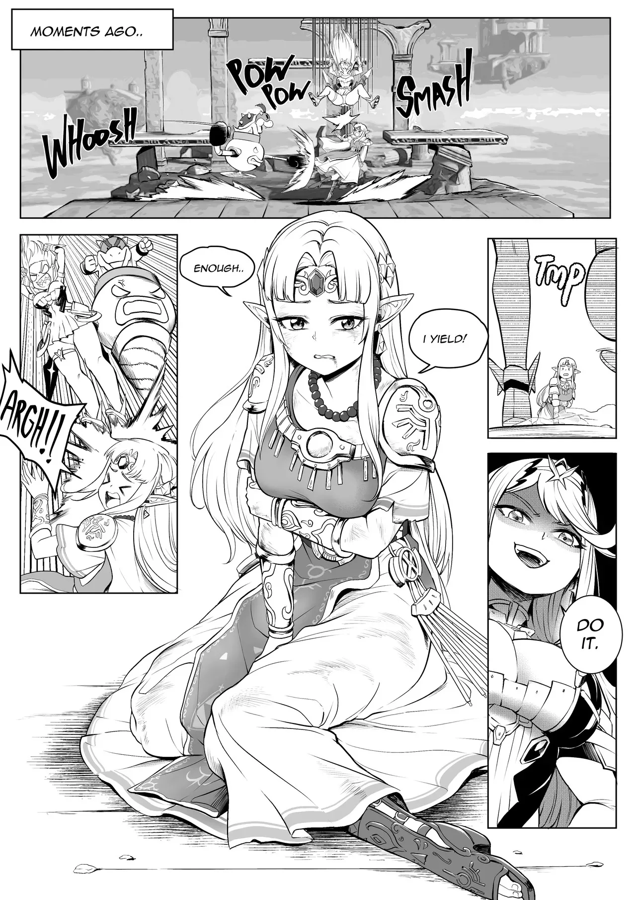 Portada del cómic sWitch Time! Part 1-4, mostrando su título y arte principal. - Página 116