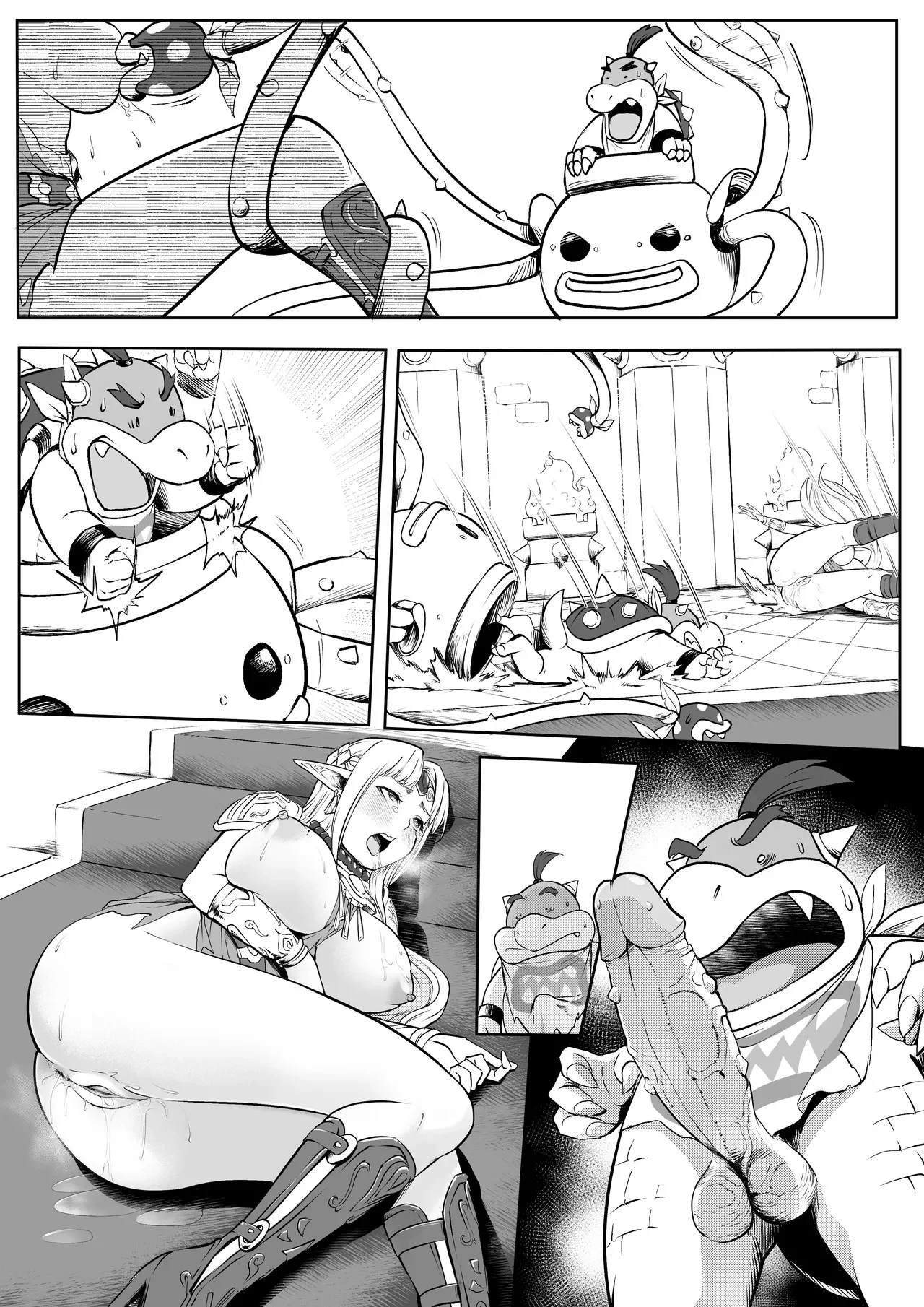 Portada del cómic sWitch Time! Part 1-4, mostrando su título y arte principal. - Página 15