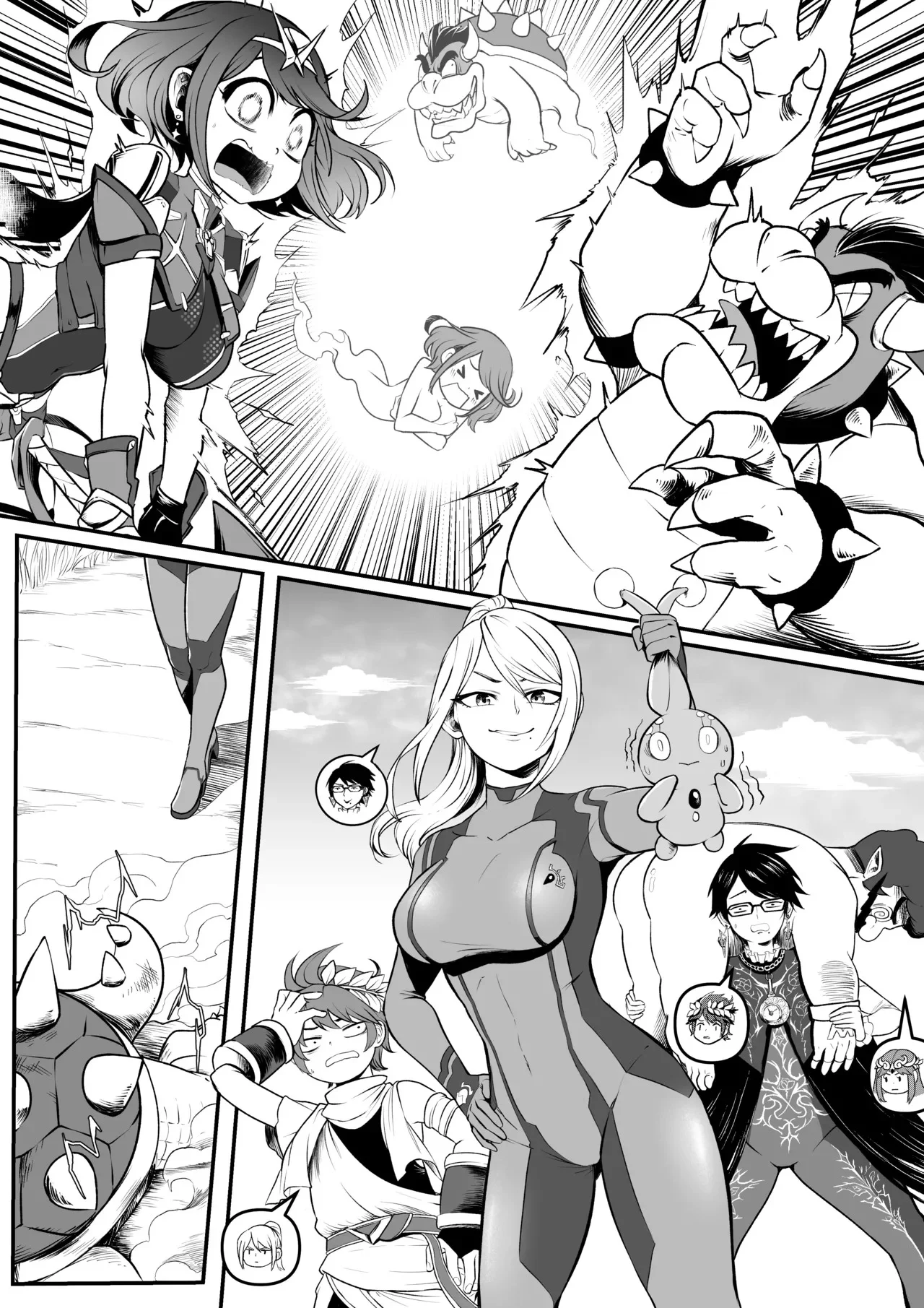 Portada del cómic sWitch Time! Part 1-4, mostrando su título y arte principal. - Página 52