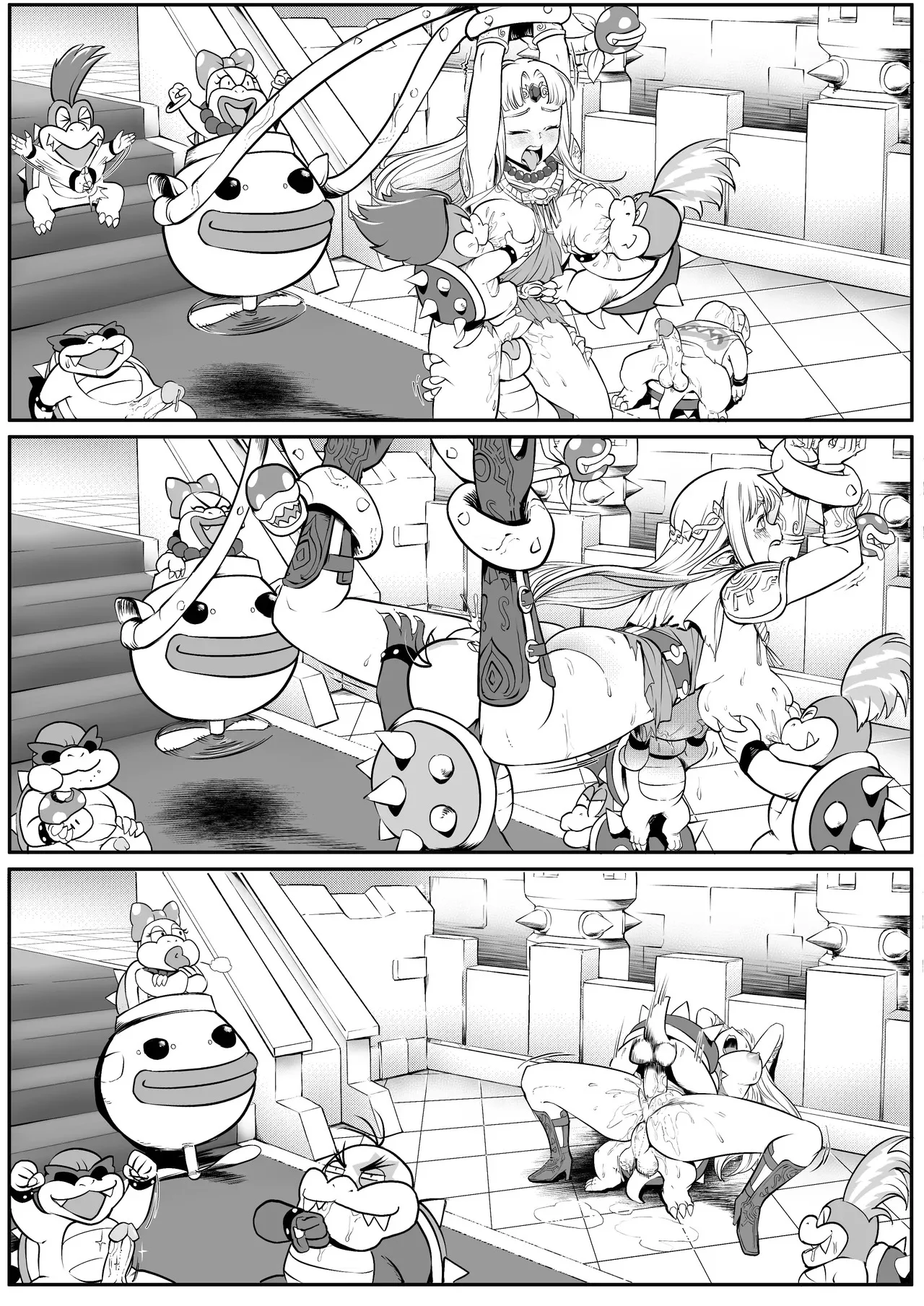 Portada del cómic sWitch Time! Part 1-4, mostrando su título y arte principal. - Página 7