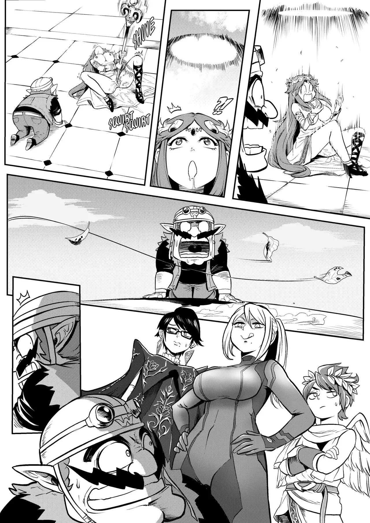 Portada del cómic sWitch Time! Part 1-4, mostrando su título y arte principal. - Página 74