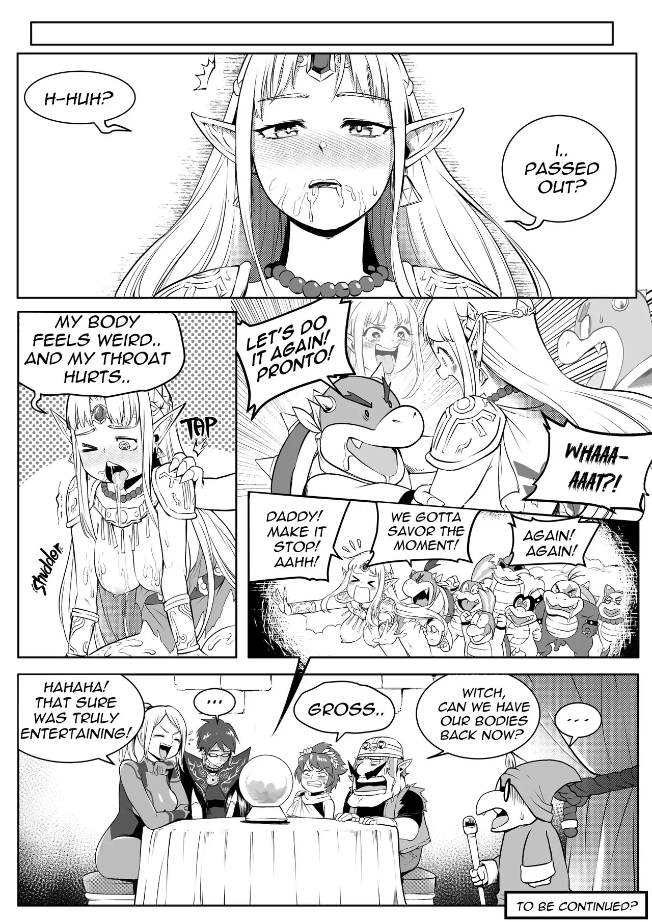 Portada del cómic sWitch Time! Part 1-4, mostrando su título y arte principal. - Página 91