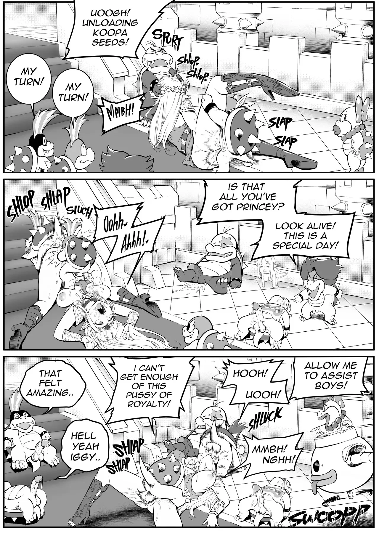 Portada del cómic sWitch Time! Part 1-4, mostrando su título y arte principal. - Página 98
