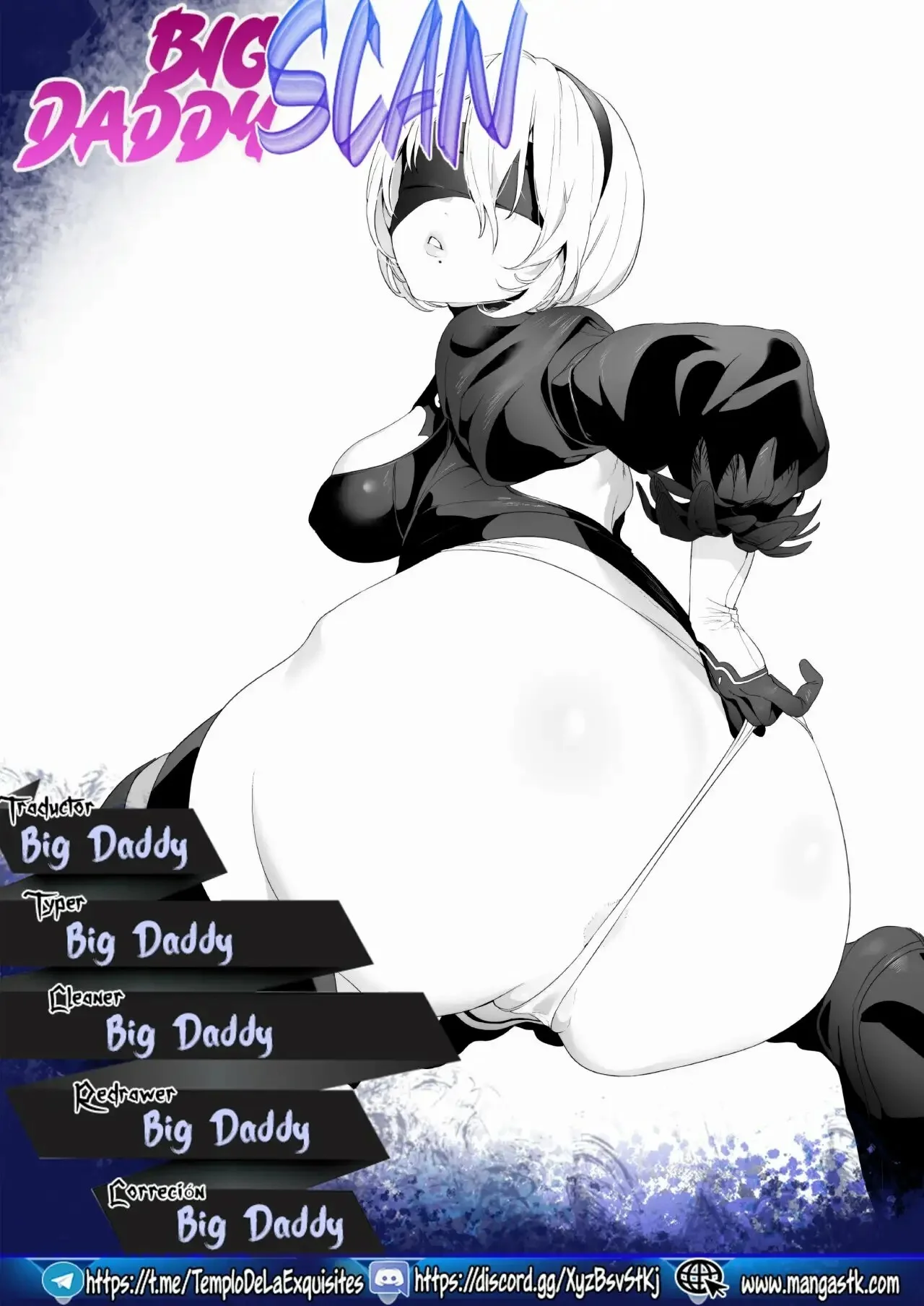 Portada del cómic 2B Model Sexaroid-ka Keikakusho, mostrando a la protagonista en primer plano.