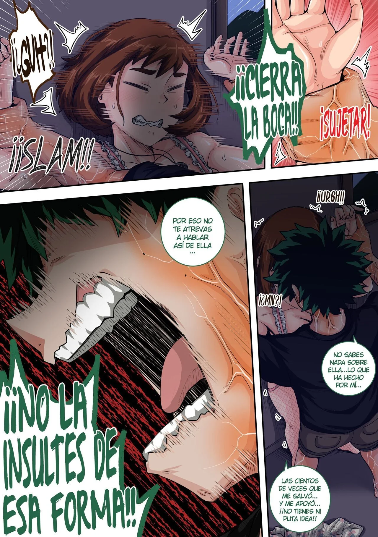 Portada del cómic Boku no Harem Academia Cap. 7.3, con su título y arte de portada. - Página 13