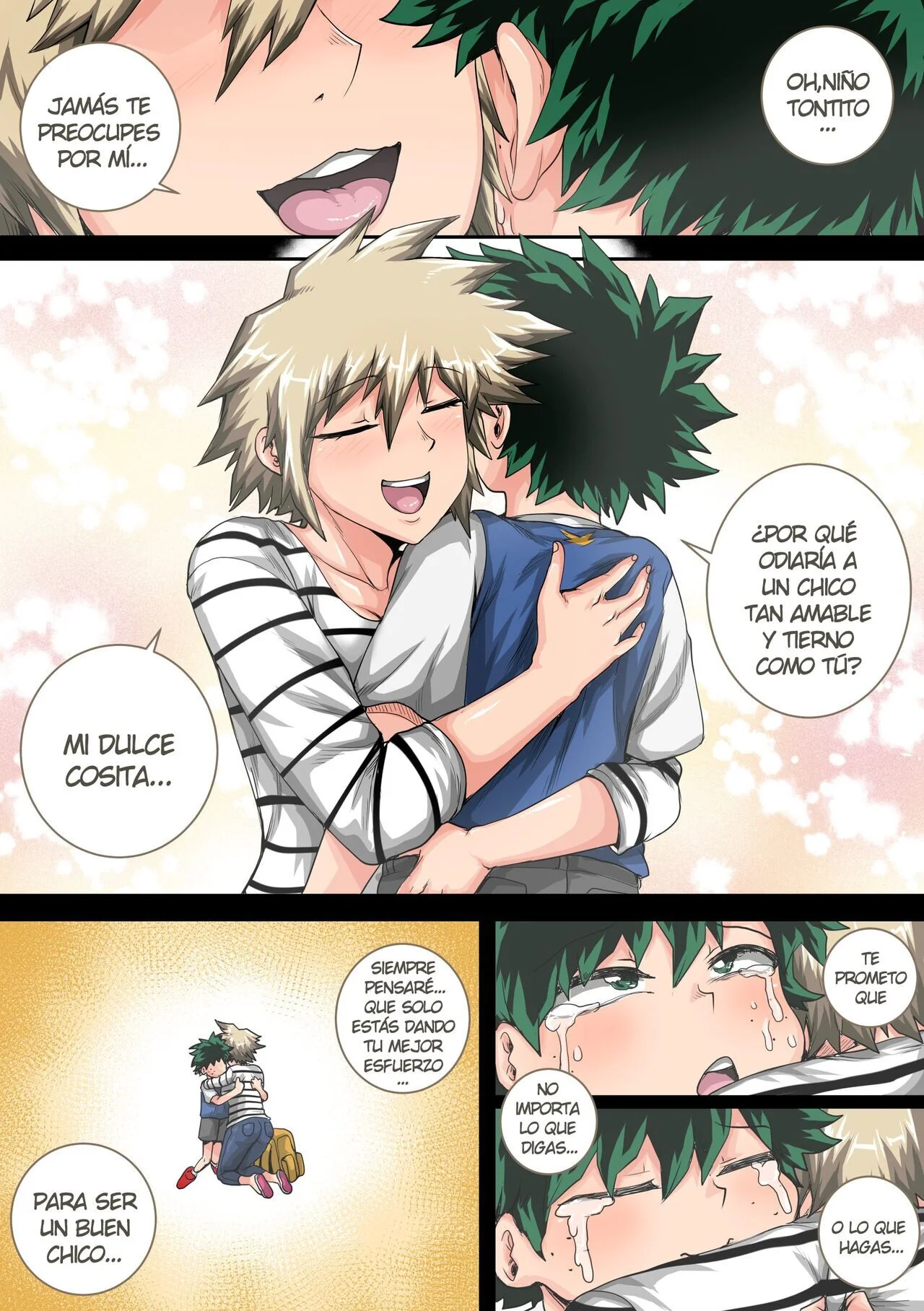Portada del cómic Boku no Harem Academia Cap. 7.3, con su título y arte de portada. - Página 37