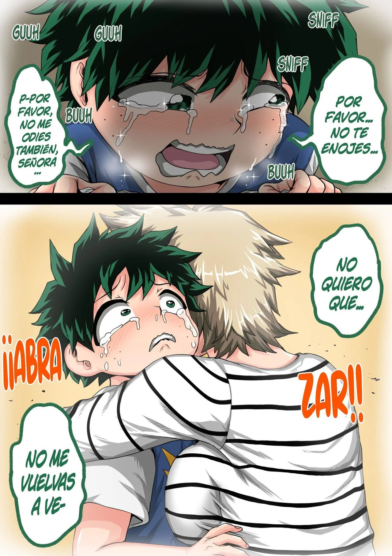 Portada del cómic Boku no Harem Academia Cap. 7.3, con su título y arte de portada. - Página 38