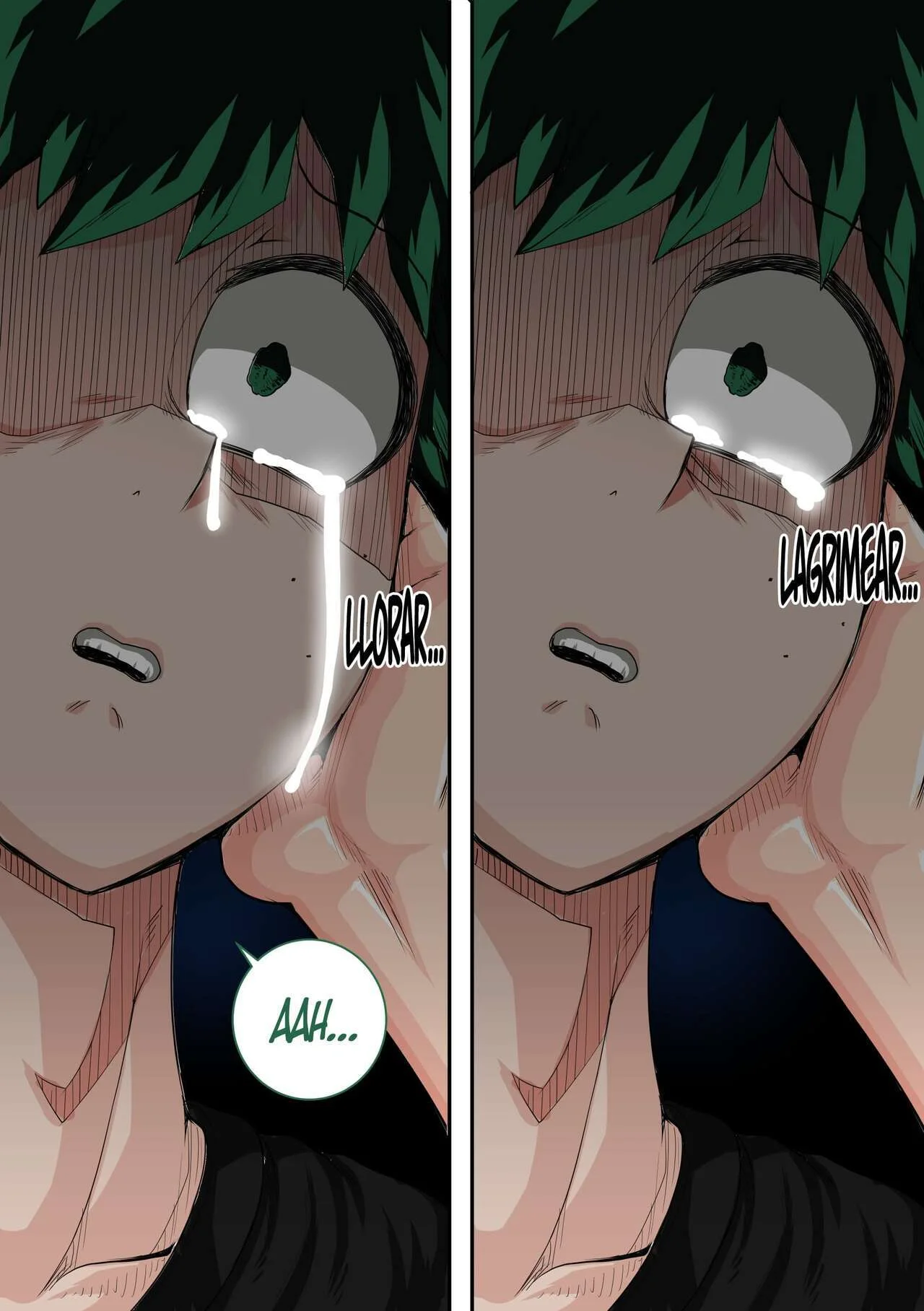 Portada del cómic Boku no Harem Academia Cap. 7.3, con su título y arte de portada. - Página 7