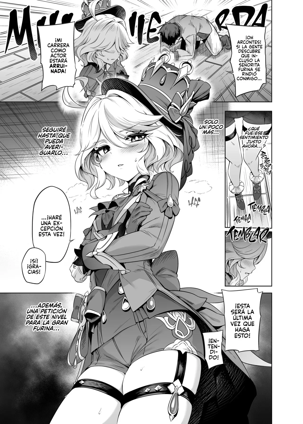 Portada del cómic Furina-sama Wakattemasu yo ne? | ¿Puede Sentirme, Señorita Furina? - Página 27