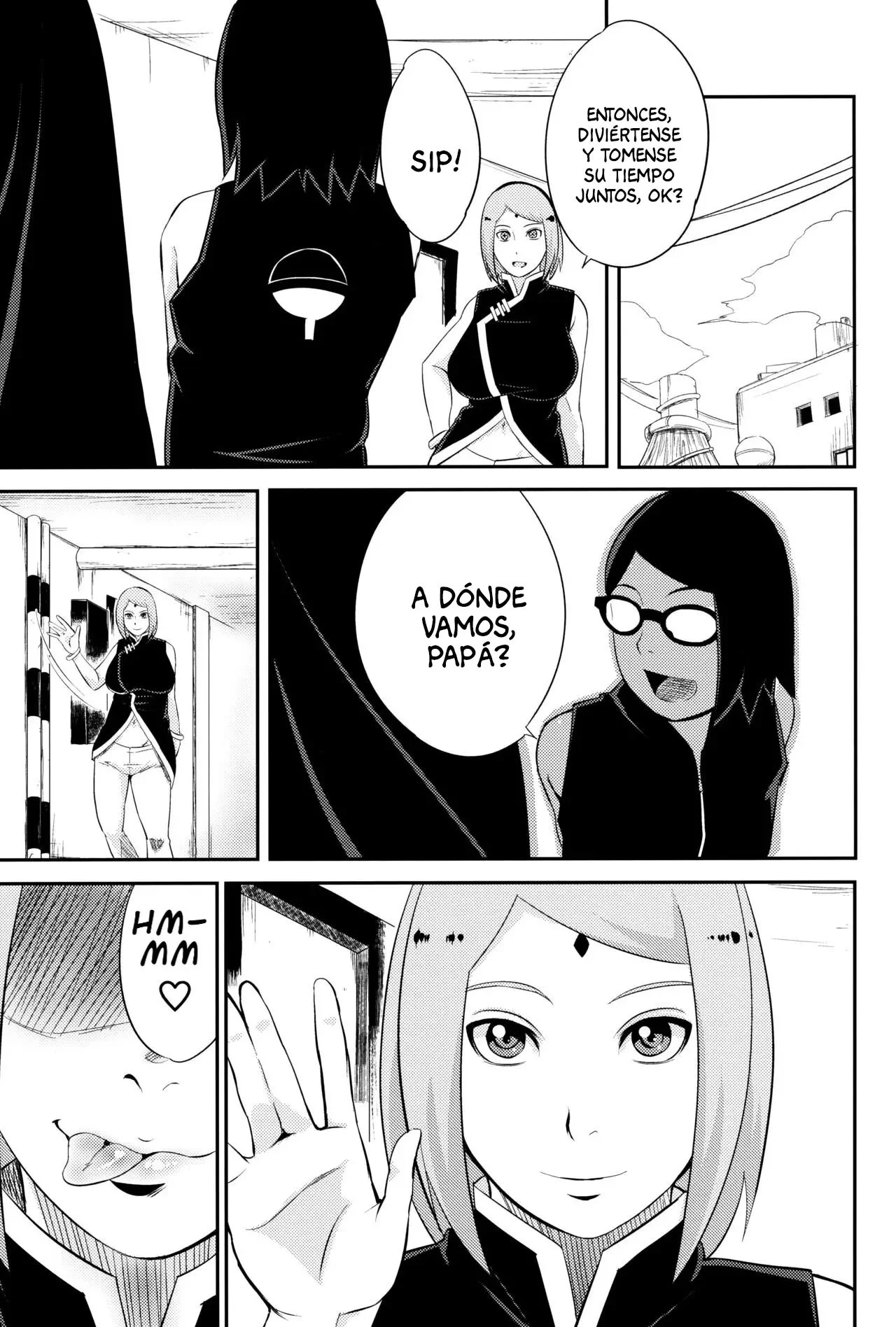 Portada del cómic NARUTOPHOLE, con su título y diseño gráfico característico. - Página 24