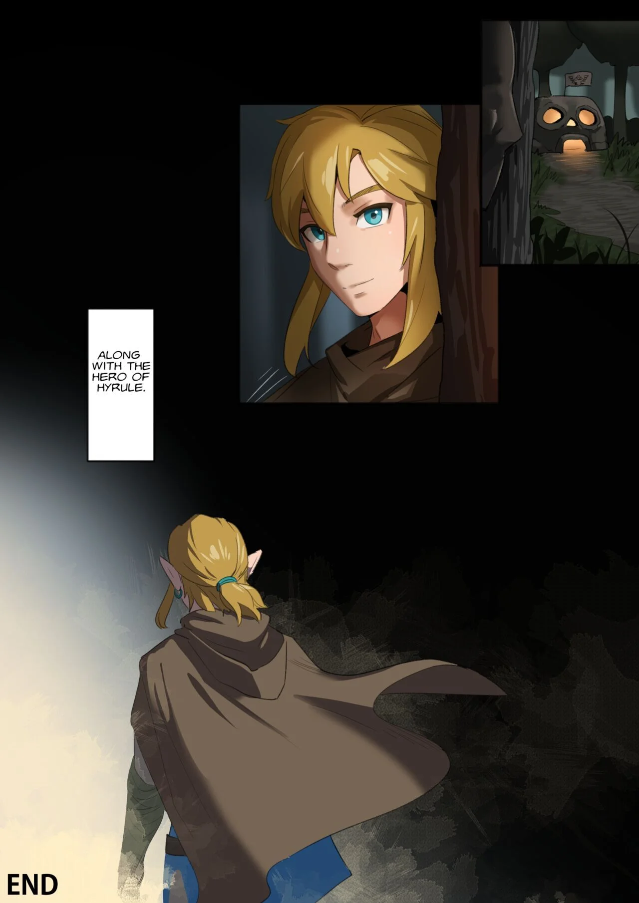 Portada del cómic Zelda BOTW - Hyrule Ouke no Fukkou, con ilustración principal y título destacado. - Página 22