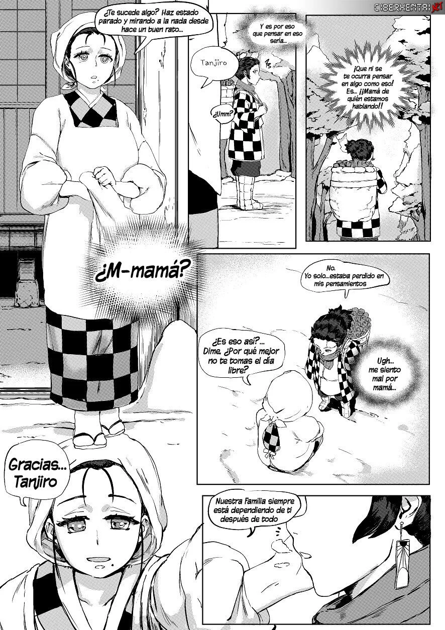Portada del cómic Haha to Watashi, con ilustración de personajes femeninos en estilo manga. - Página 26