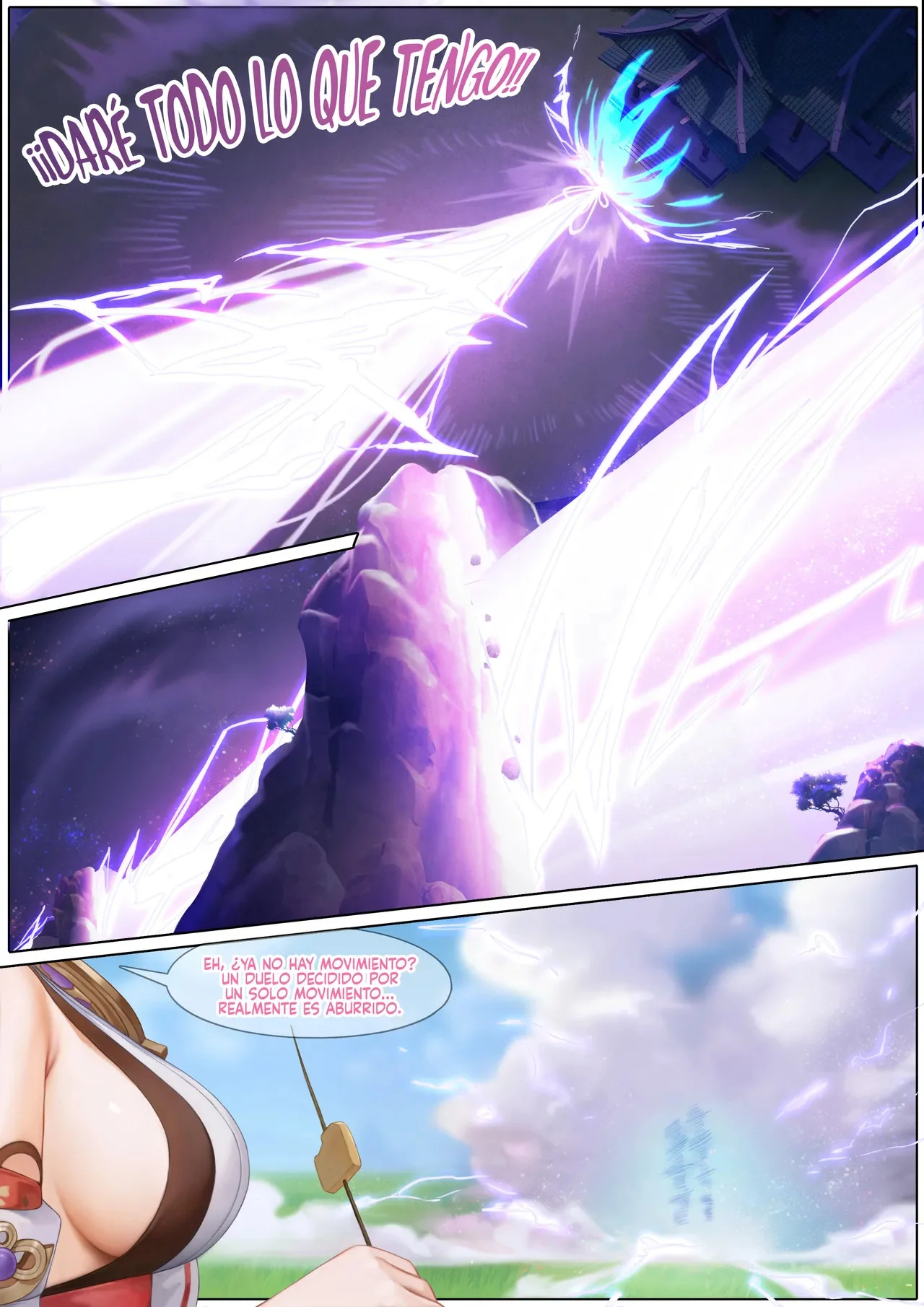 Portada del cómic Bebiendo juntos en Inazuma, números 1 al 13. - Página 12