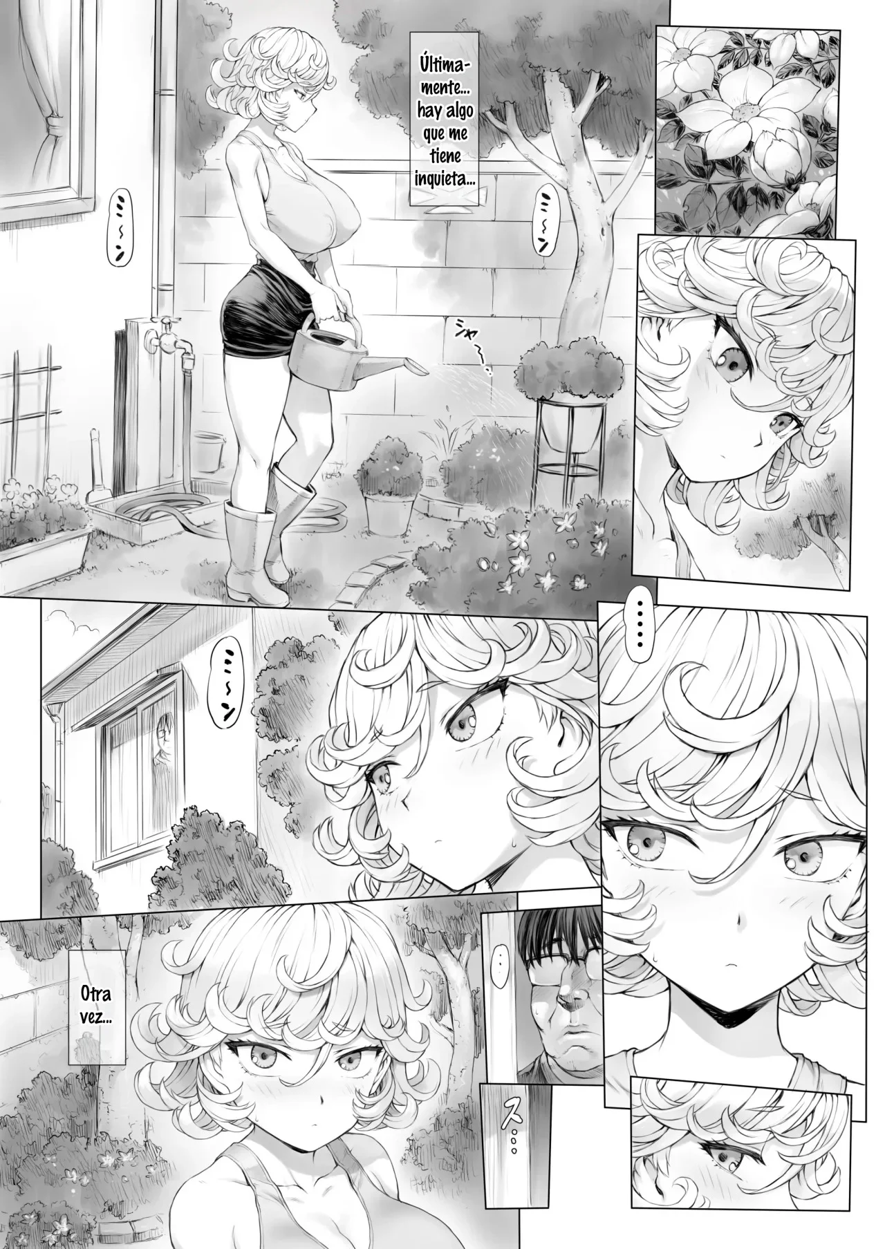Portada del cómic Tatsumaki-ppoi Tsuma, mostrando a la esposa protagonista con rasgos similares a Tatsumaki. - Página 65