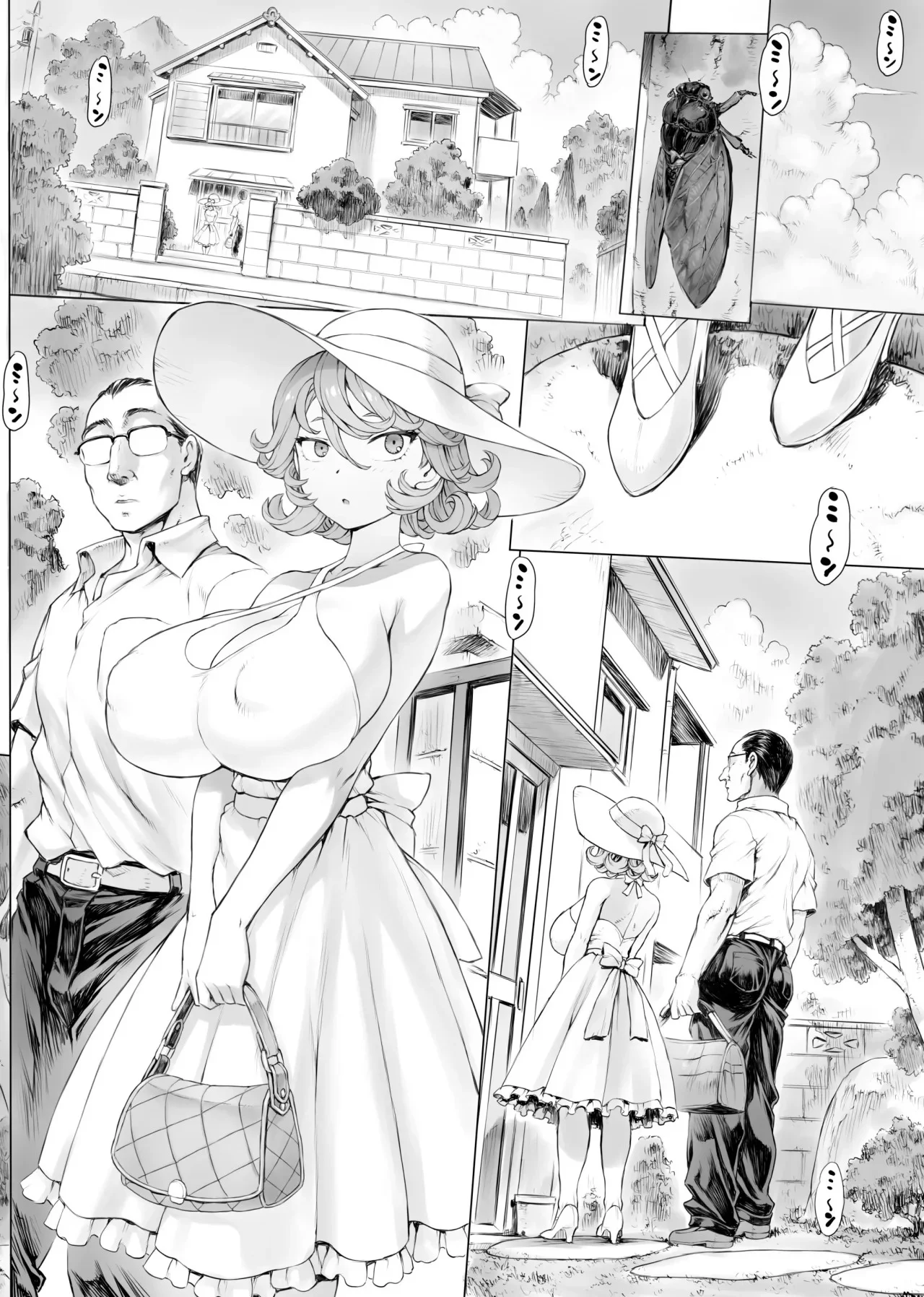 Portada del cómic Tatsumaki-ppoi Tsuma, mostrando a la esposa protagonista con rasgos similares a Tatsumaki. - Página 73